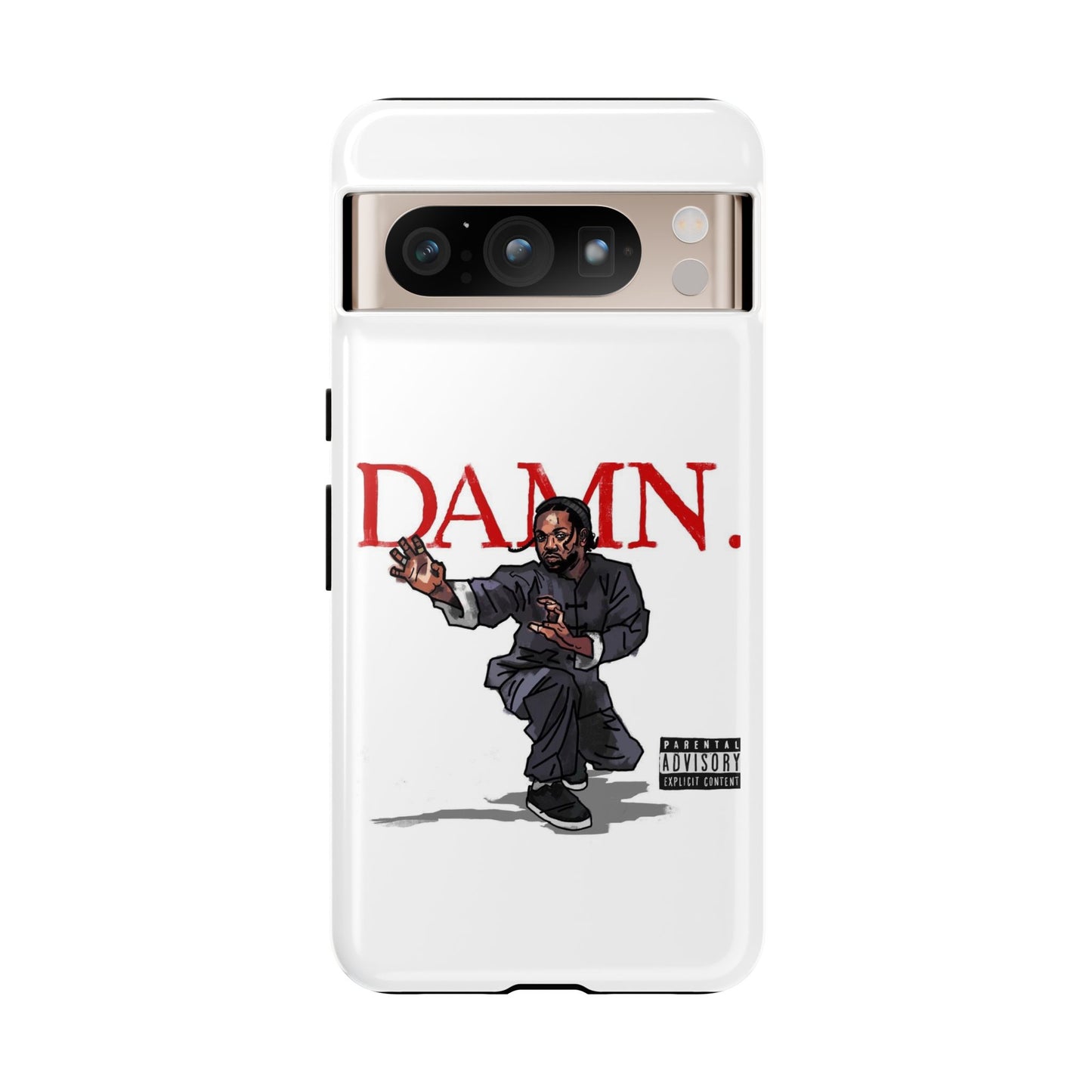Kendrick Lamar “Kung Fu Kenny” DAMN Album Tough Phone Case – Shockproof Dual Layer Cover