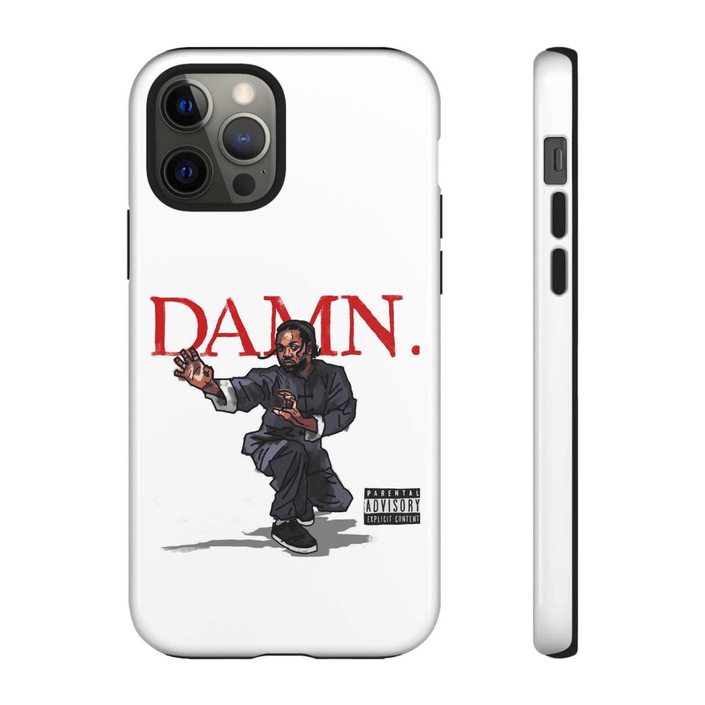 Kendrick Lamar “Kung Fu Kenny” DAMN Album Tough Phone Case – Shockproof Dual Layer Cover