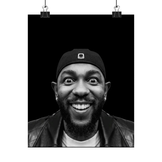 Kendrick Lamar Meme Face Mustard - Matte Posters
