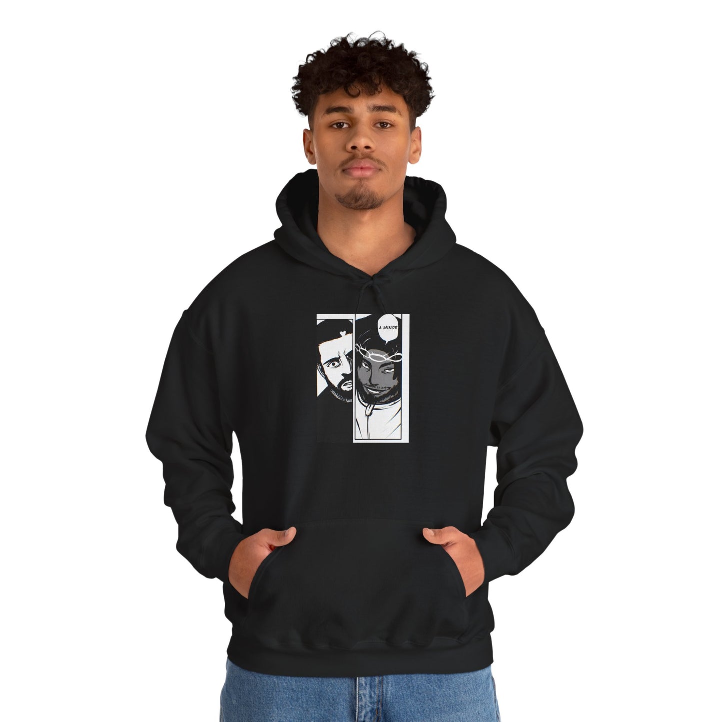 Kendrick Lamar Drake Anime Battle - Hooded Sweatshirt