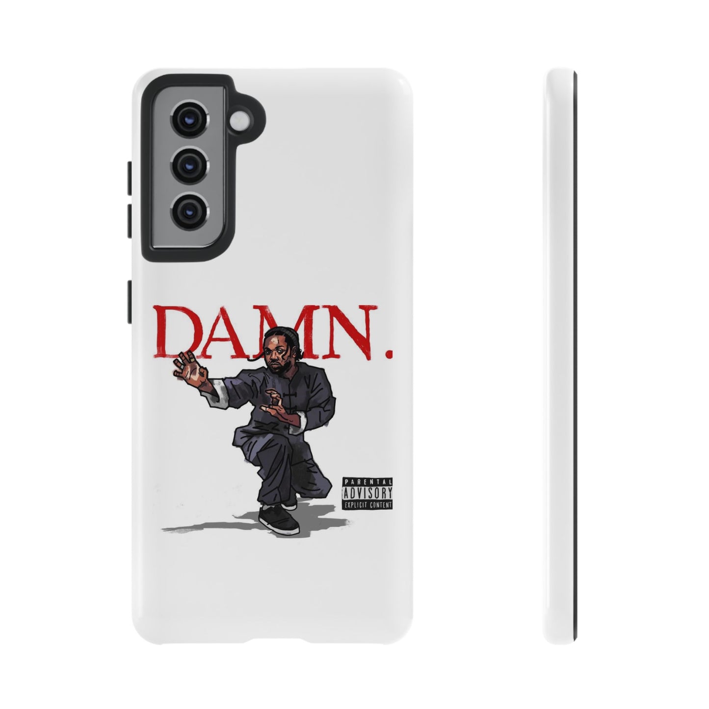 Kendrick Lamar “Kung Fu Kenny” DAMN Album Tough Phone Case – Shockproof Dual Layer Cover