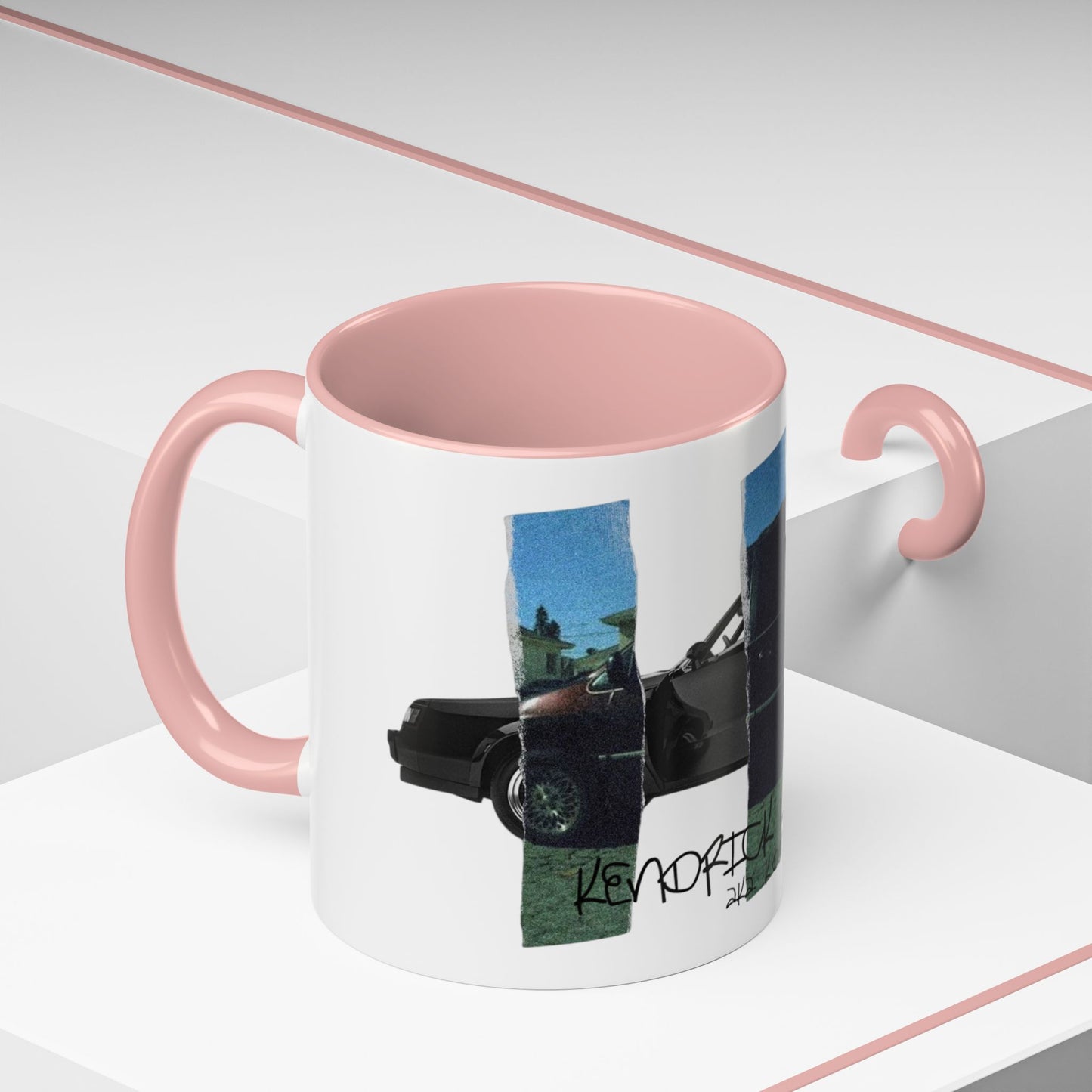 Kendrick Lamar GNX x Good Kid, M.A.A.D City Mashup Mug – Hip-Hop Fan Art Accent Coffee Cup