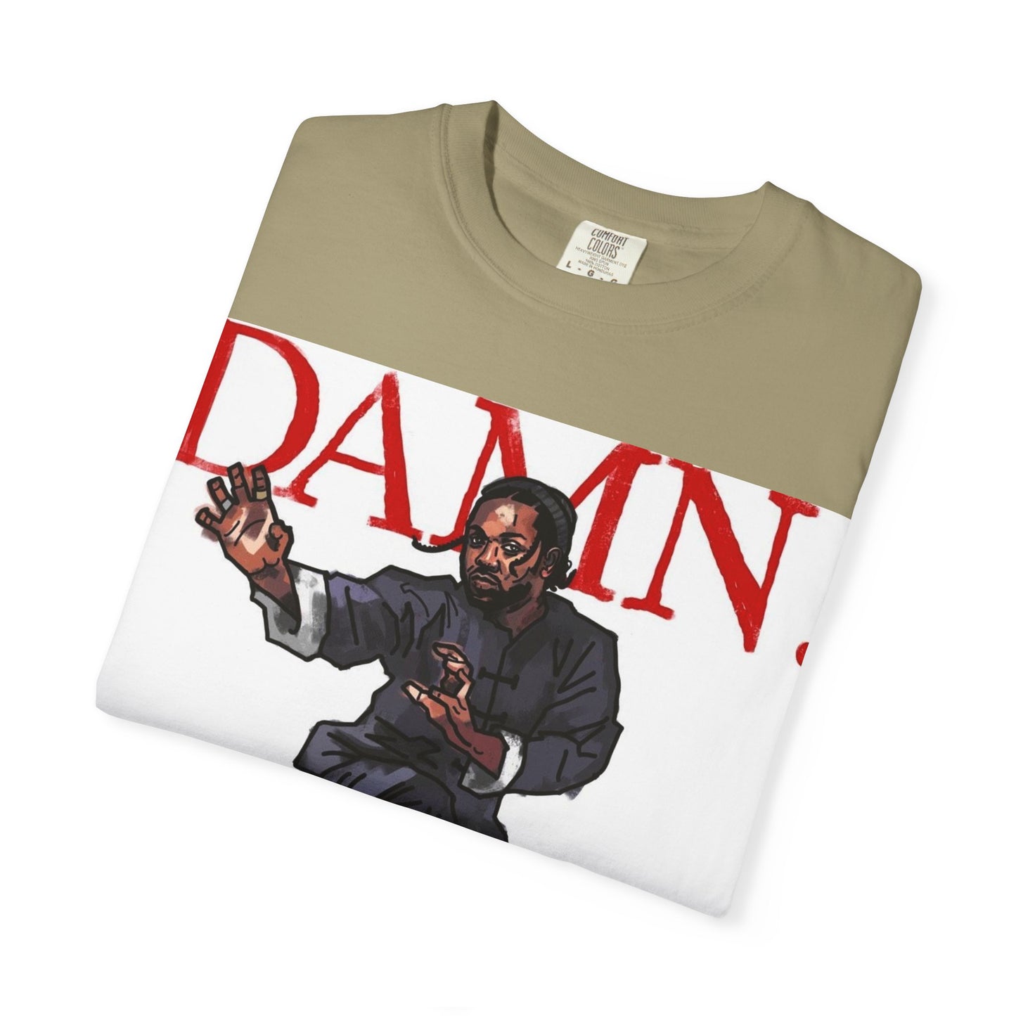 Kendrick Lamar "Kung Fu Kenny" "Damn" Album - T-shirt