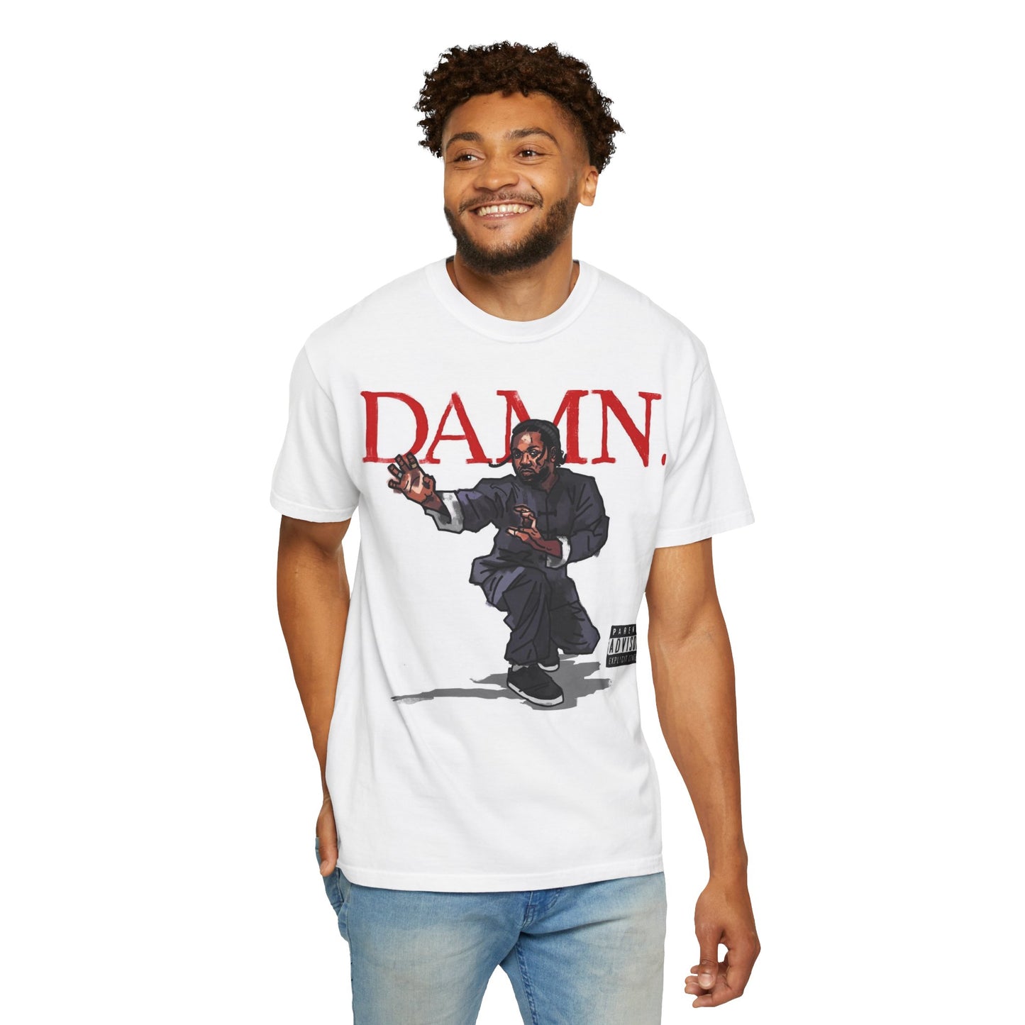 Kendrick Lamar "Kung Fu Kenny" "Damn" Album - T-shirt