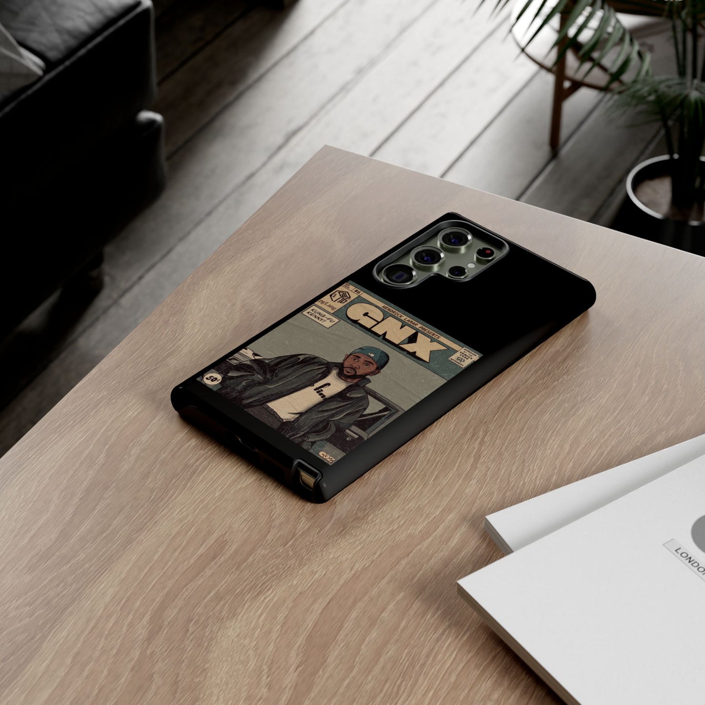 Kendrick Lamar "GNX" Comic Book Phone Case – Tough Shockproof Cover for iPhone, Samsung, & More