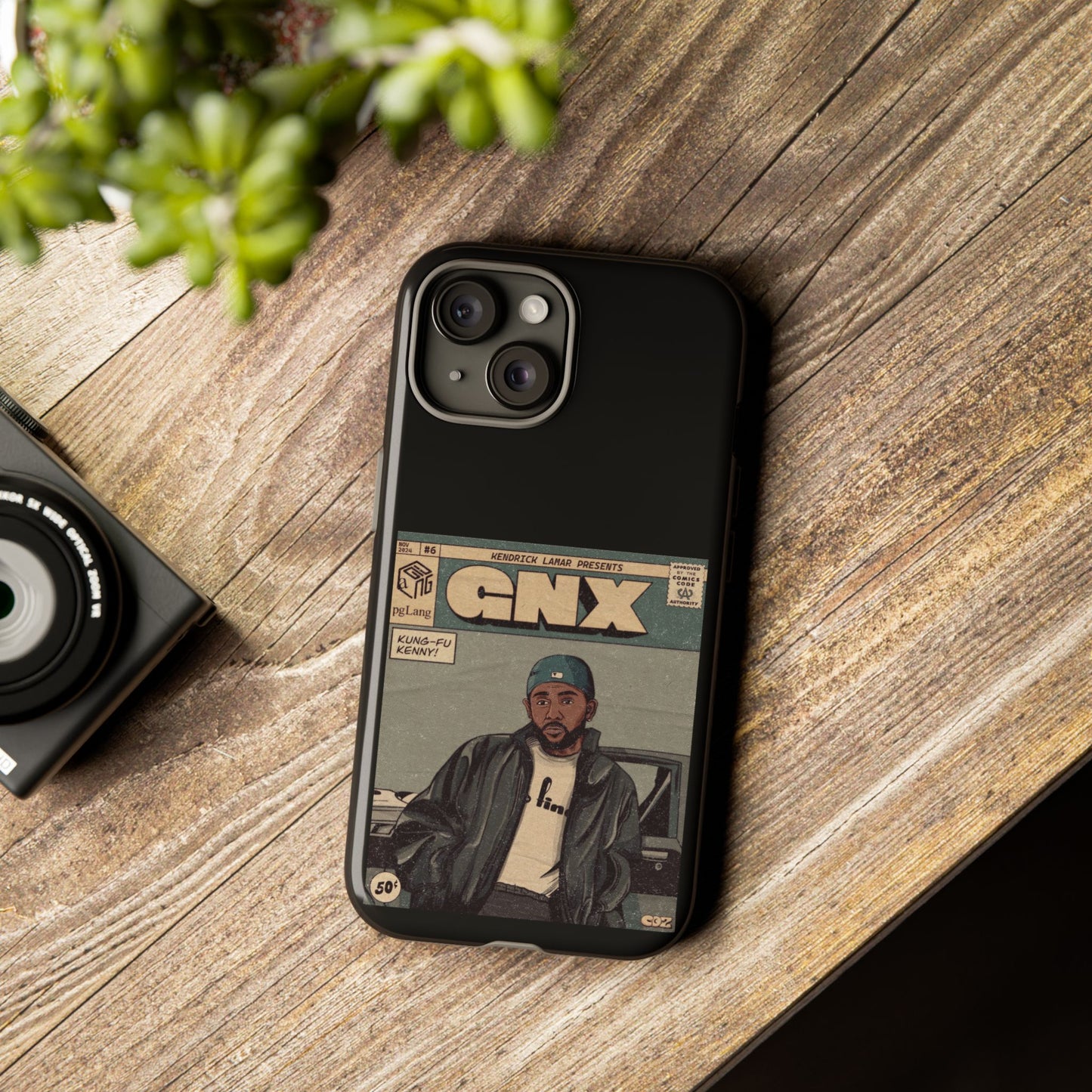 Kendrick Lamar "GNX" Comic Book Phone Case – Tough Shockproof Cover for iPhone, Samsung, & More
