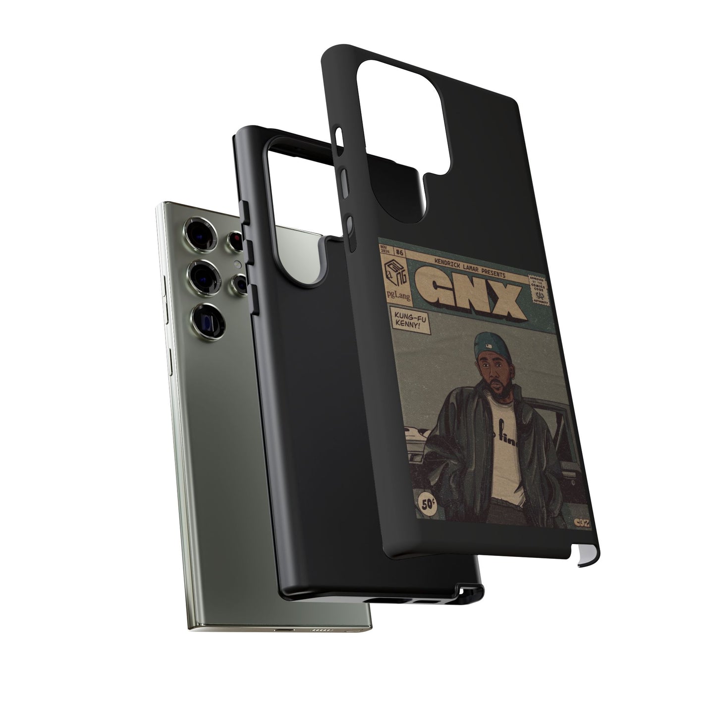 Kendrick Lamar "GNX" Comic Book Phone Case – Tough Shockproof Cover for iPhone, Samsung, & More