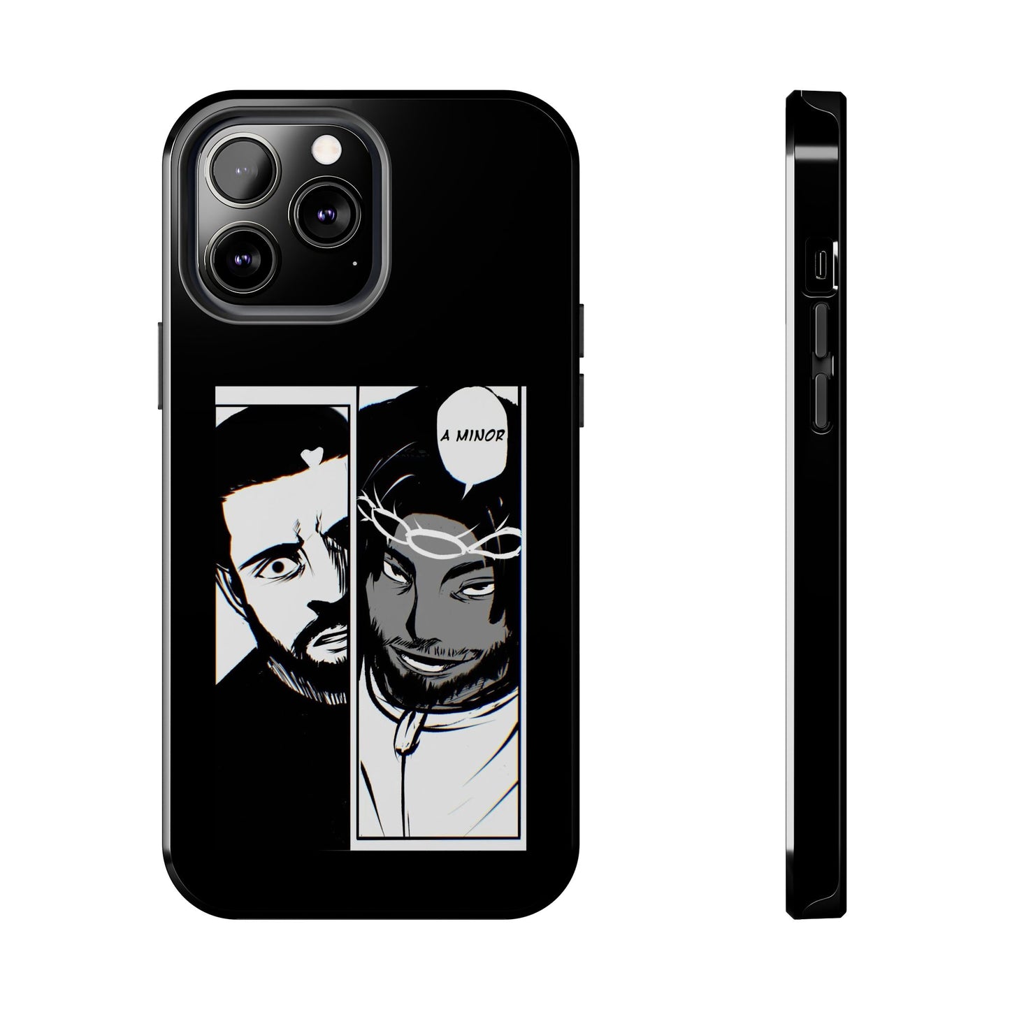 Kendrick Lamar Drake Anime Battle - Phone Case