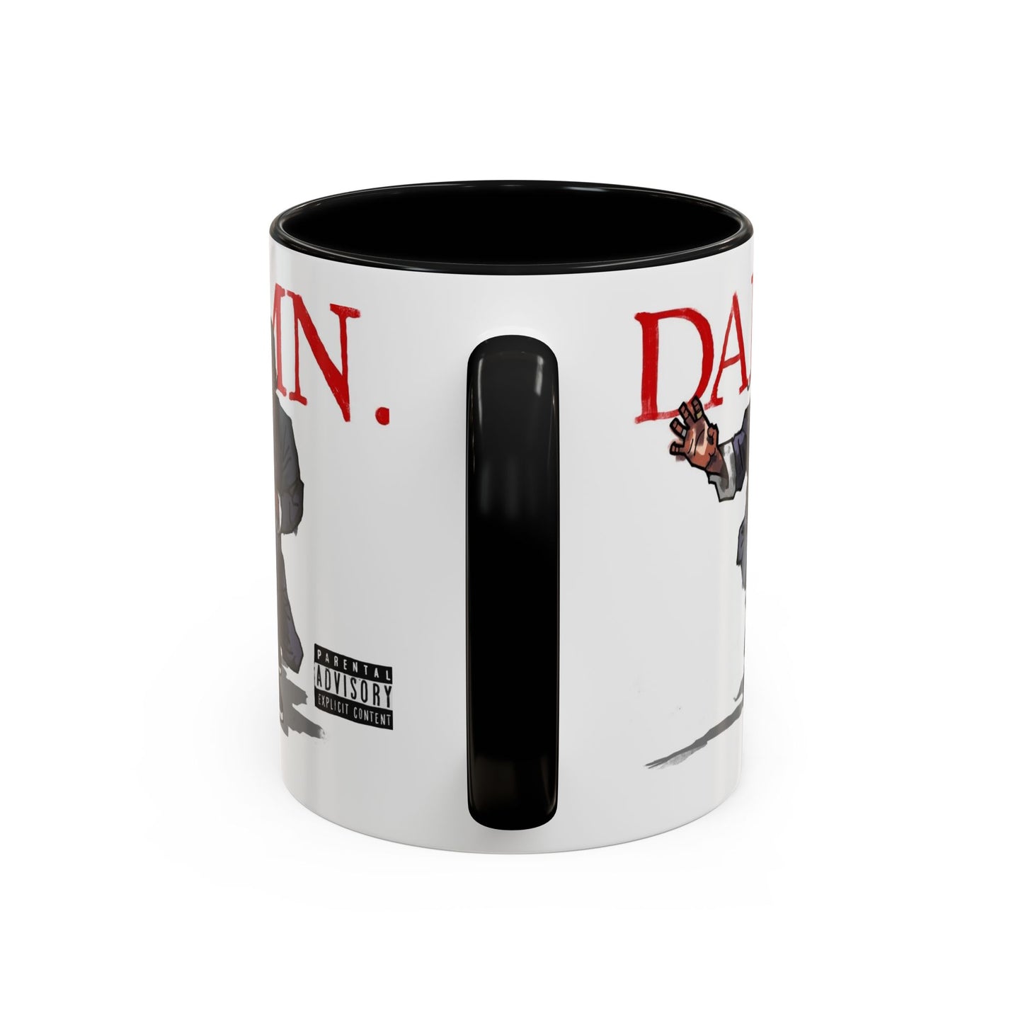 Kendrick Lamar “Kung Fu Kenny” DAMN Mug – Hip-Hop Coffee Cup, Artistic Fan Gift