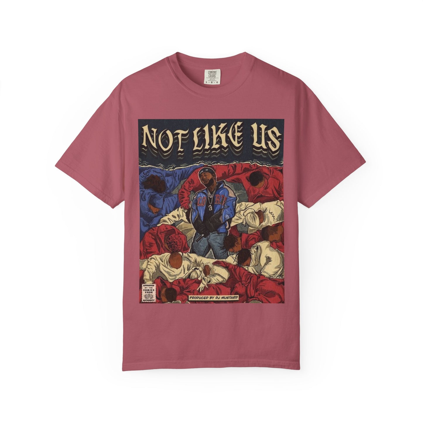 Kendrick Lamar "Not Like Us" Comic Cover - T-shirt