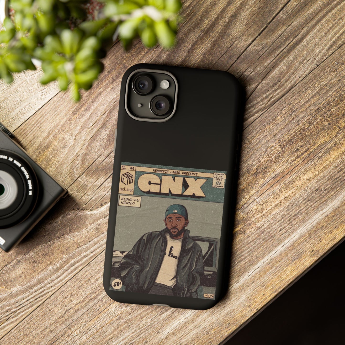 Kendrick Lamar "GNX" Comic Book Phone Case – Tough Shockproof Cover for iPhone, Samsung, & More