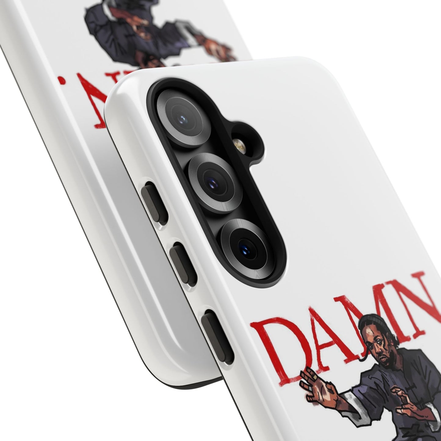 Kendrick Lamar “Kung Fu Kenny” DAMN Album Tough Phone Case – Shockproof Dual Layer Cover