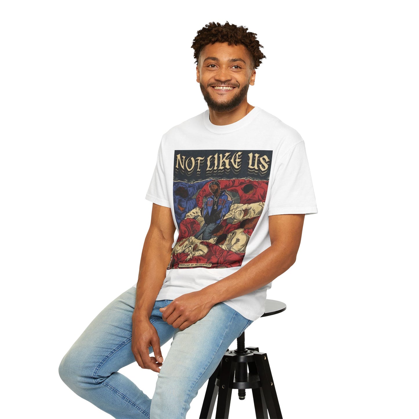 Kendrick Lamar "Not Like Us" Comic Cover - T-shirt