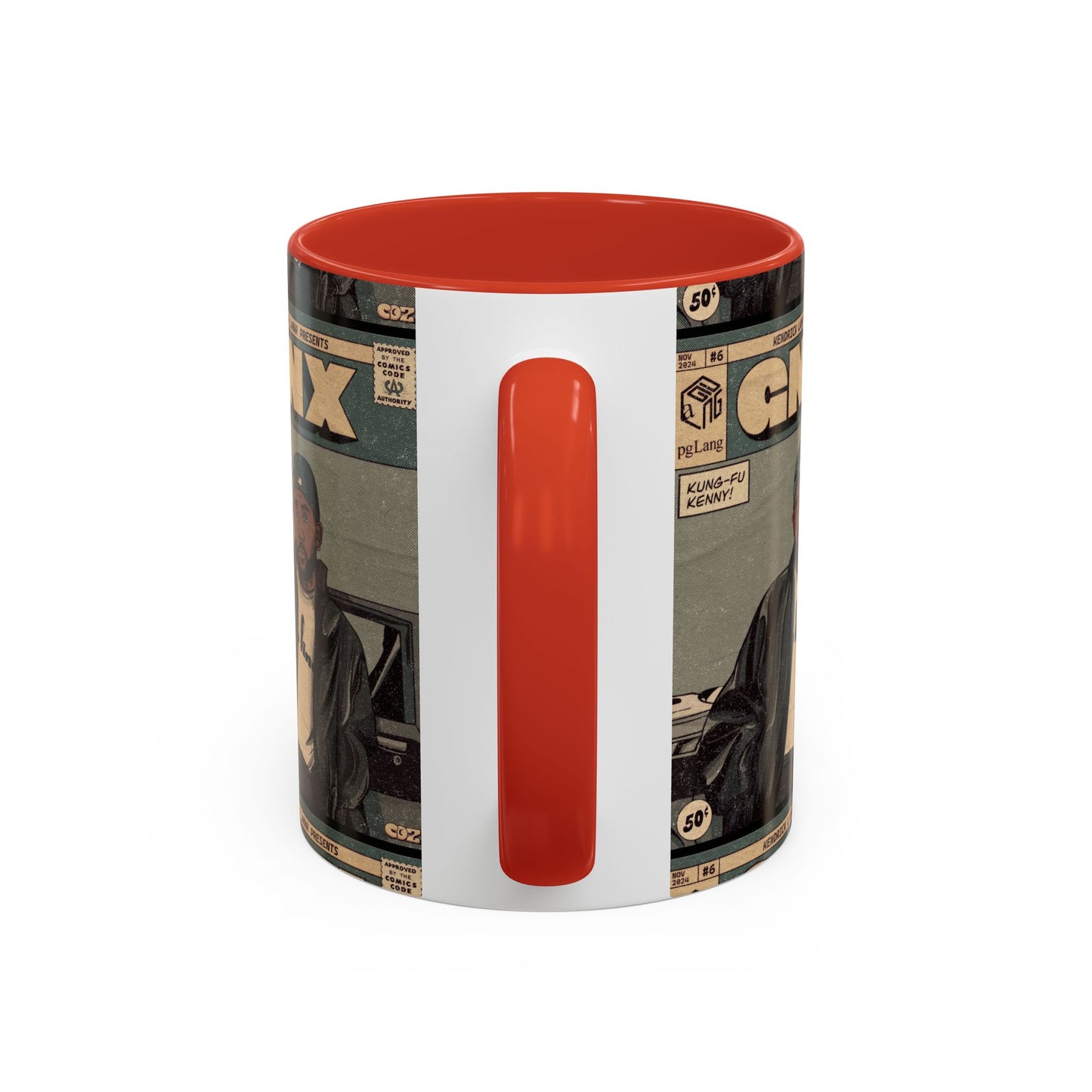 Kendrick Lamar "GNX" Comic Cover Mug – Hip-Hop Art Coffee Cup, Gift for Music Fans