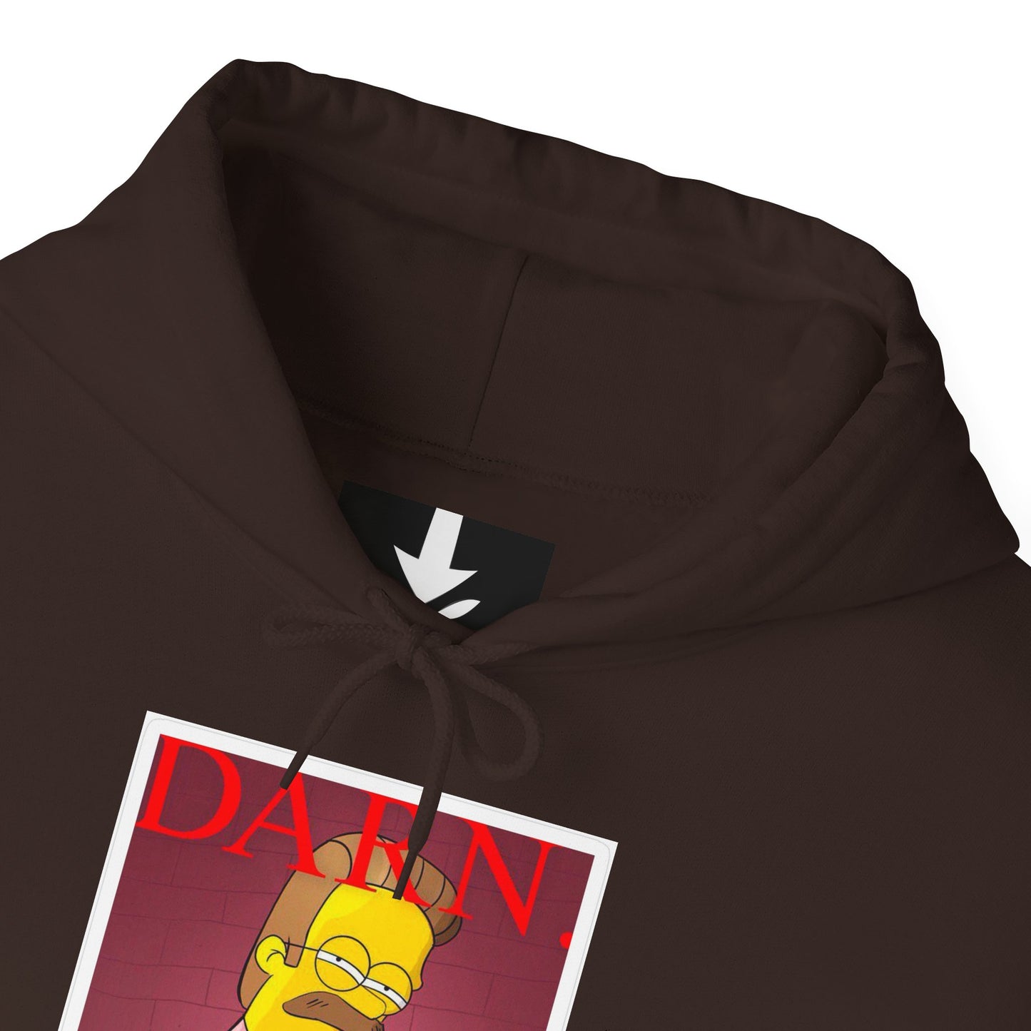Kendrick Lamar X Simpsons "DARN" Ned Flanders Mashup Hoodie – Funny Rap Streetwear