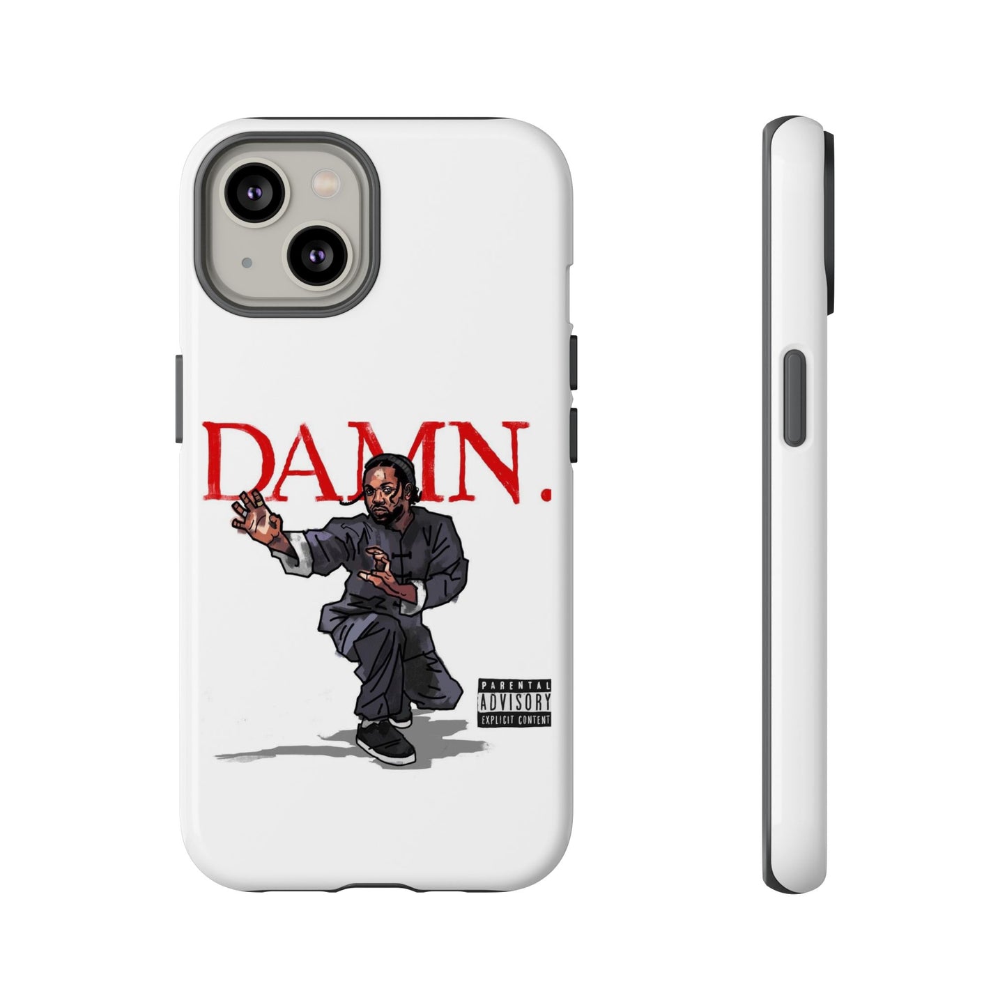 Kendrick Lamar “Kung Fu Kenny” DAMN Album Tough Phone Case – Shockproof Dual Layer Cover