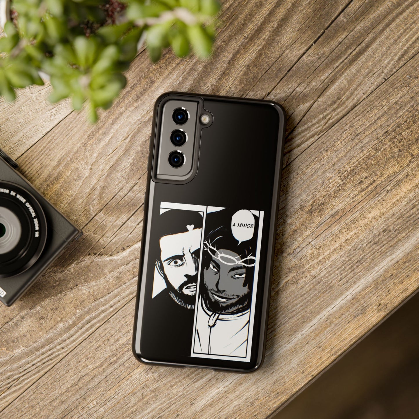 Kendrick Lamar Drake Anime Battle - Phone Case