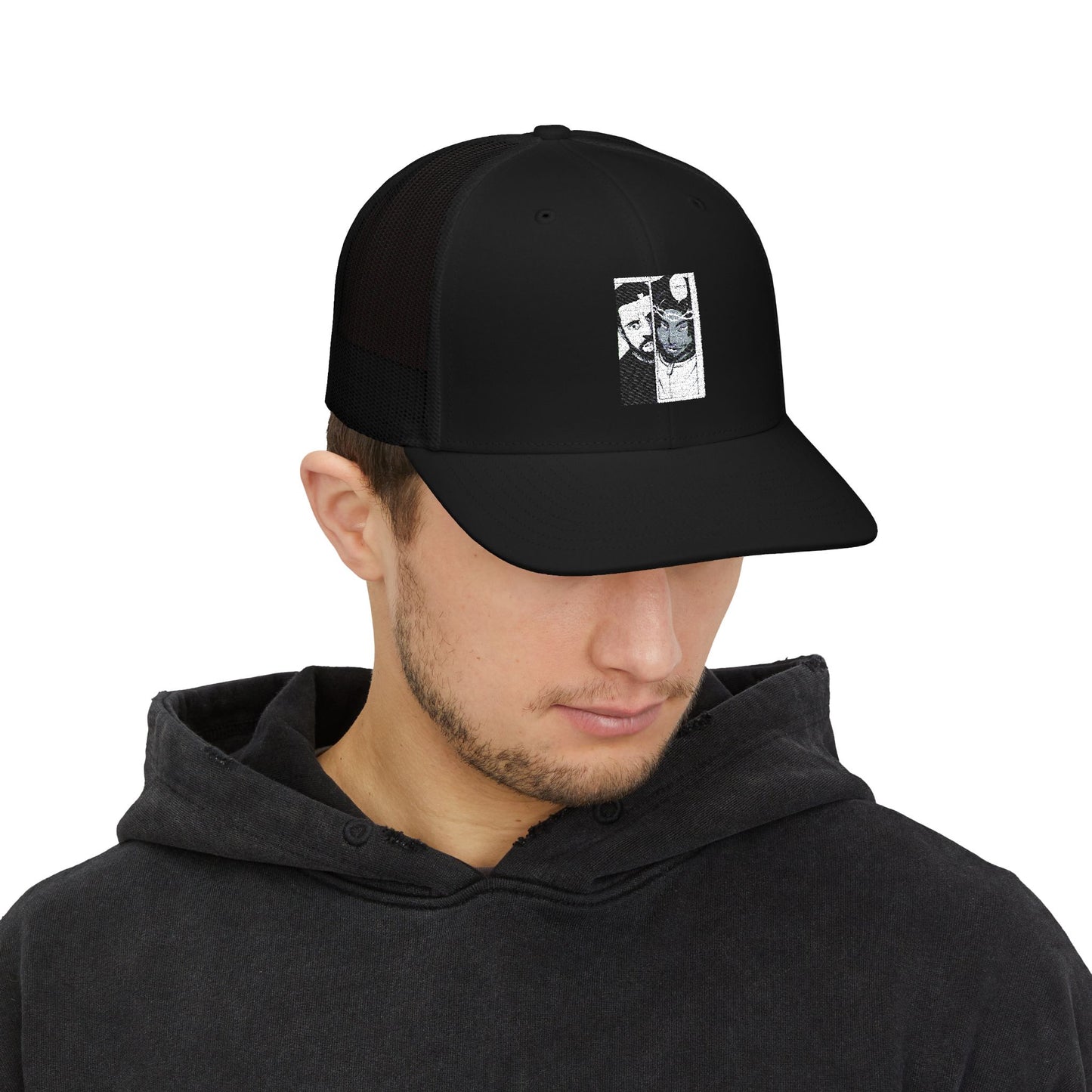 Kendrick Lamar Drake Anime Battle - Snapback Cap Embroidery
