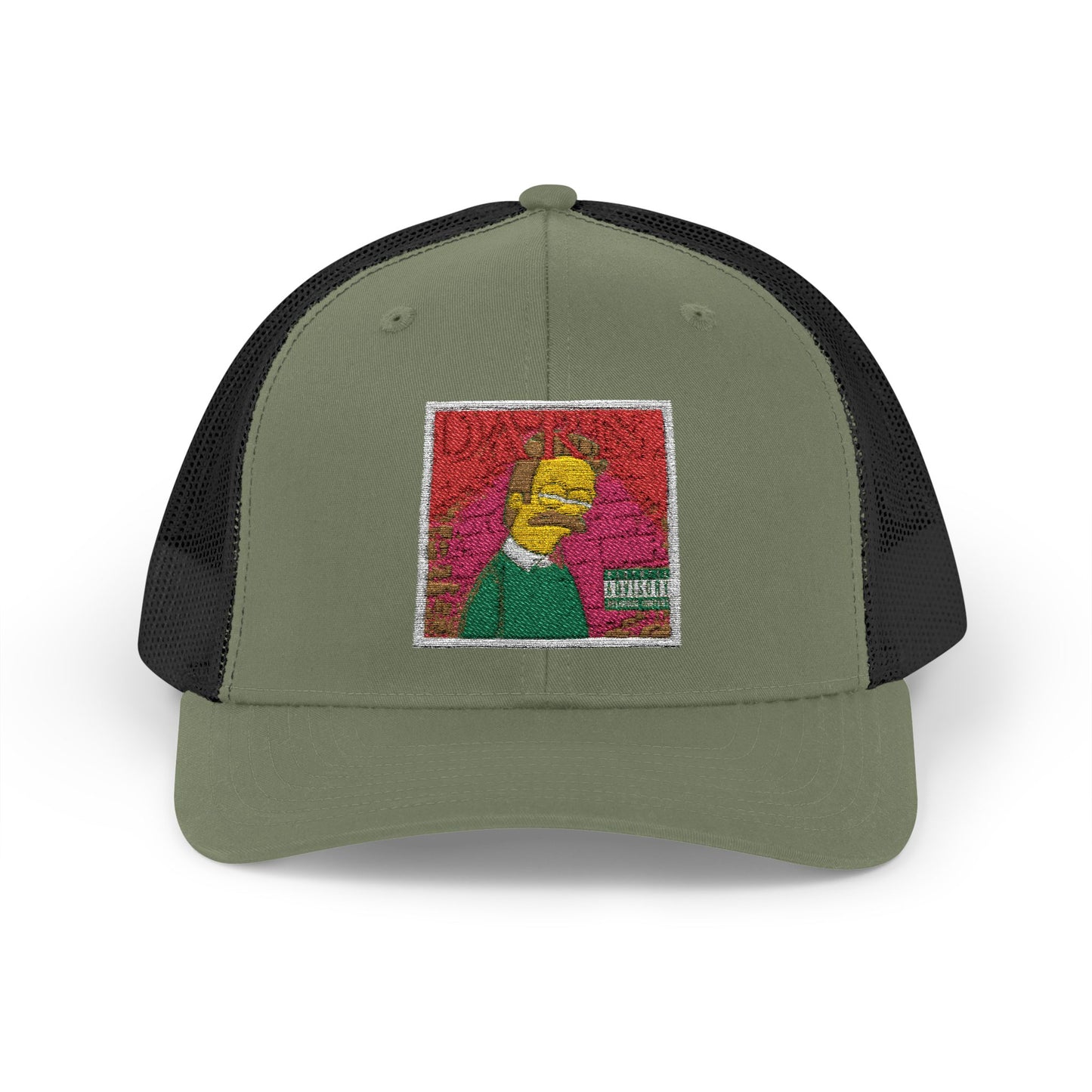 Kendrick Lamar X Simpsons 'Darn' Ned Flanders Mashup - Snapback Cap