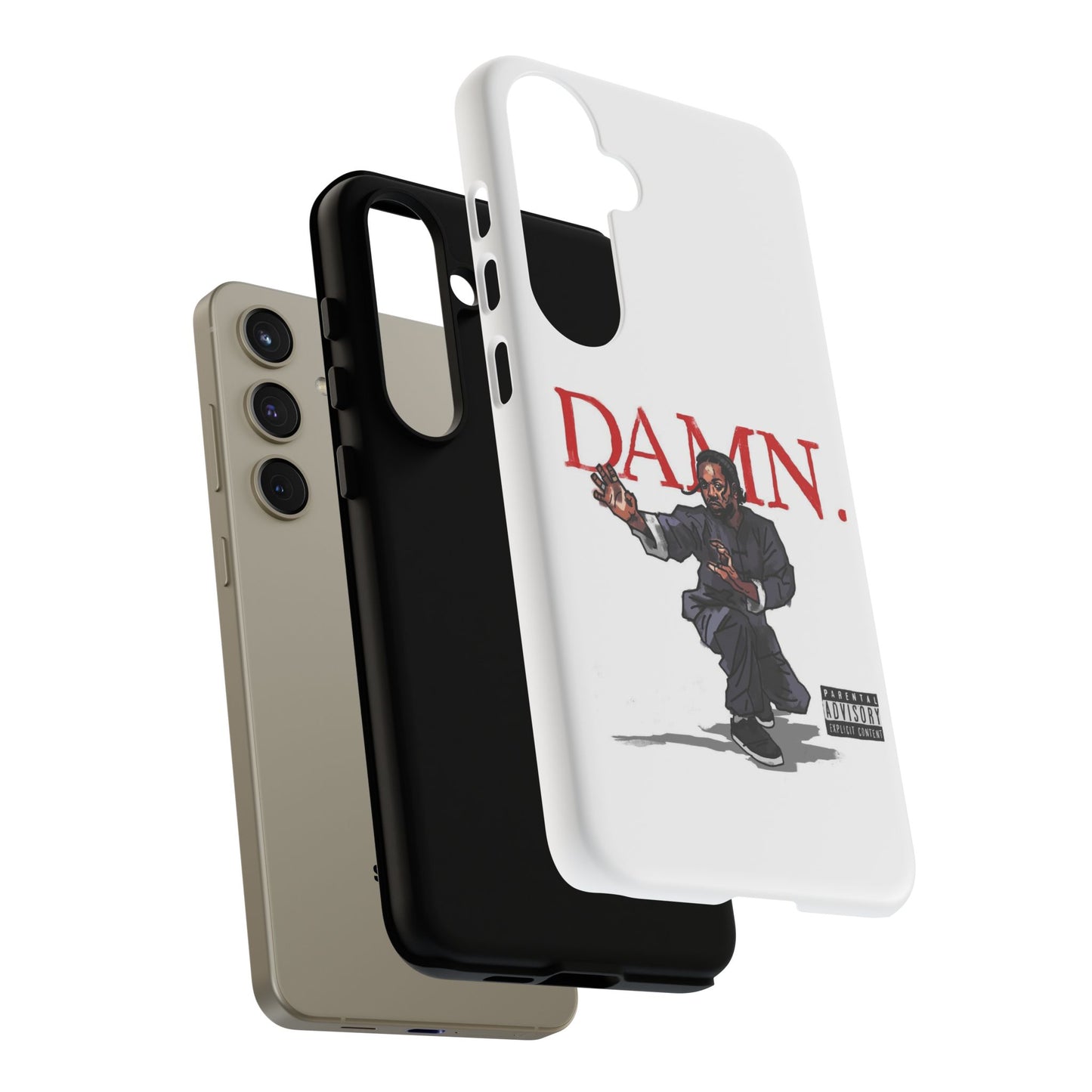Kendrick Lamar “Kung Fu Kenny” DAMN Album Tough Phone Case – Shockproof Dual Layer Cover