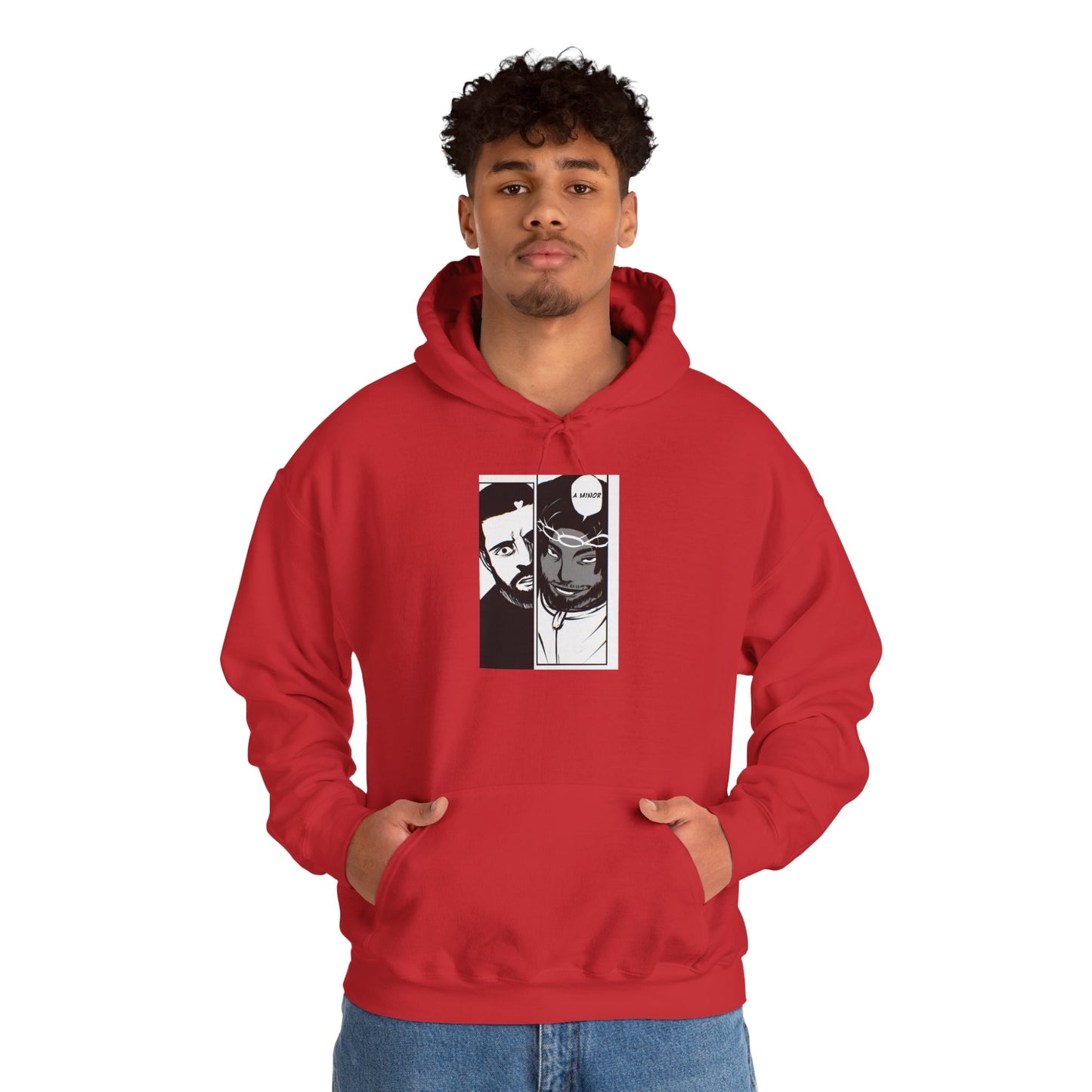 Kendrick Lamar Drake Anime Battle - Hooded Sweatshirt