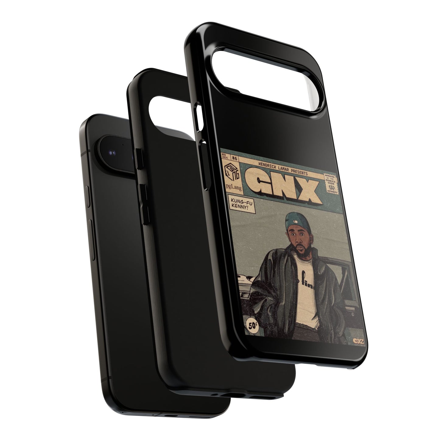 Kendrick Lamar "GNX" Comic Book Phone Case – Tough Shockproof Cover for iPhone, Samsung, & More