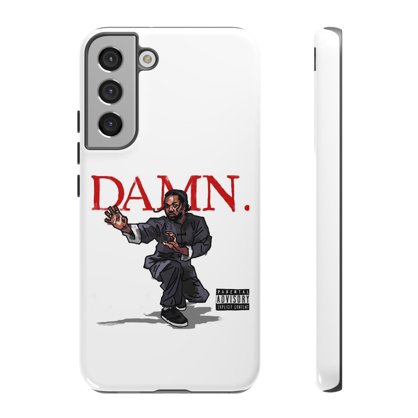 Kendrick Lamar “Kung Fu Kenny” DAMN Album Tough Phone Case – Shockproof Dual Layer Cover
