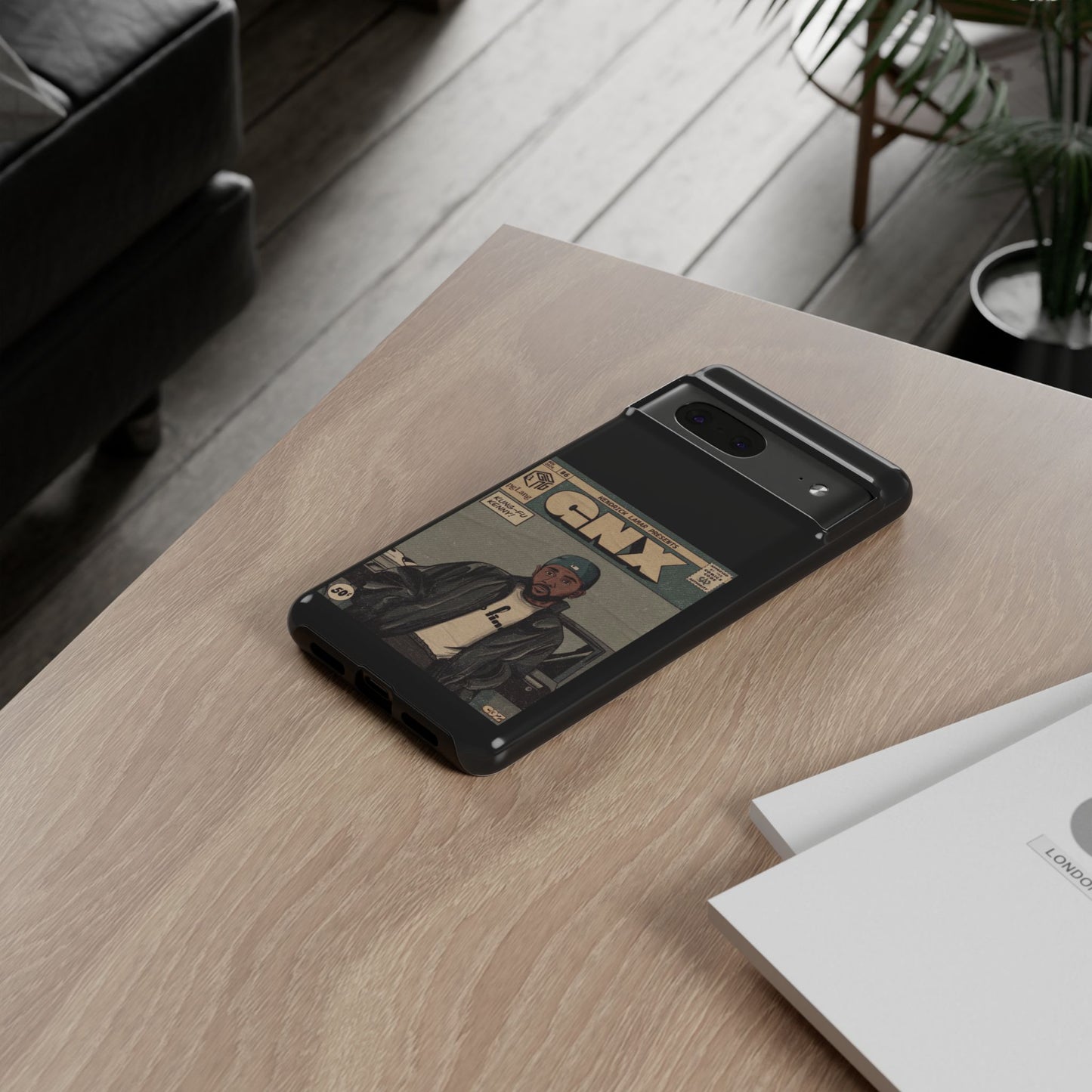 Kendrick Lamar "GNX" Comic Book Phone Case – Tough Shockproof Cover for iPhone, Samsung, & More