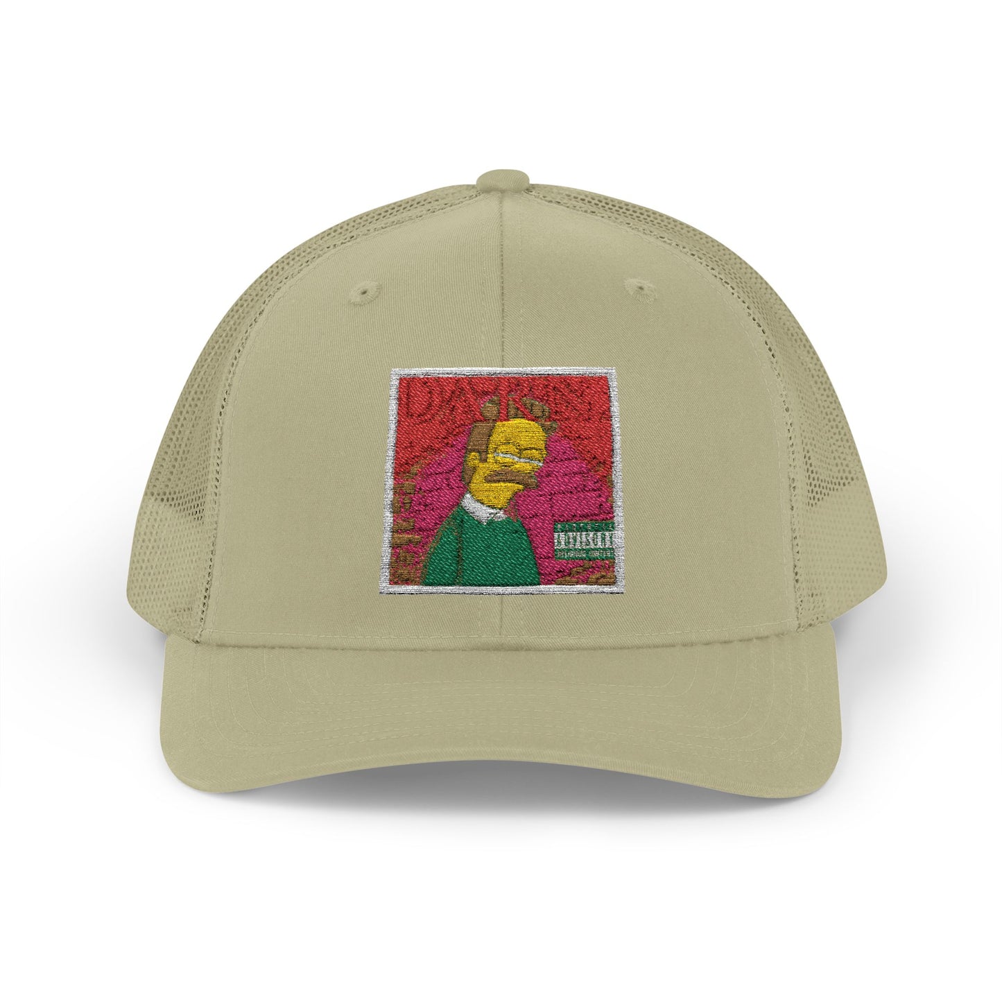 Kendrick Lamar X Simpsons 'Darn' Ned Flanders Mashup - Snapback Cap
