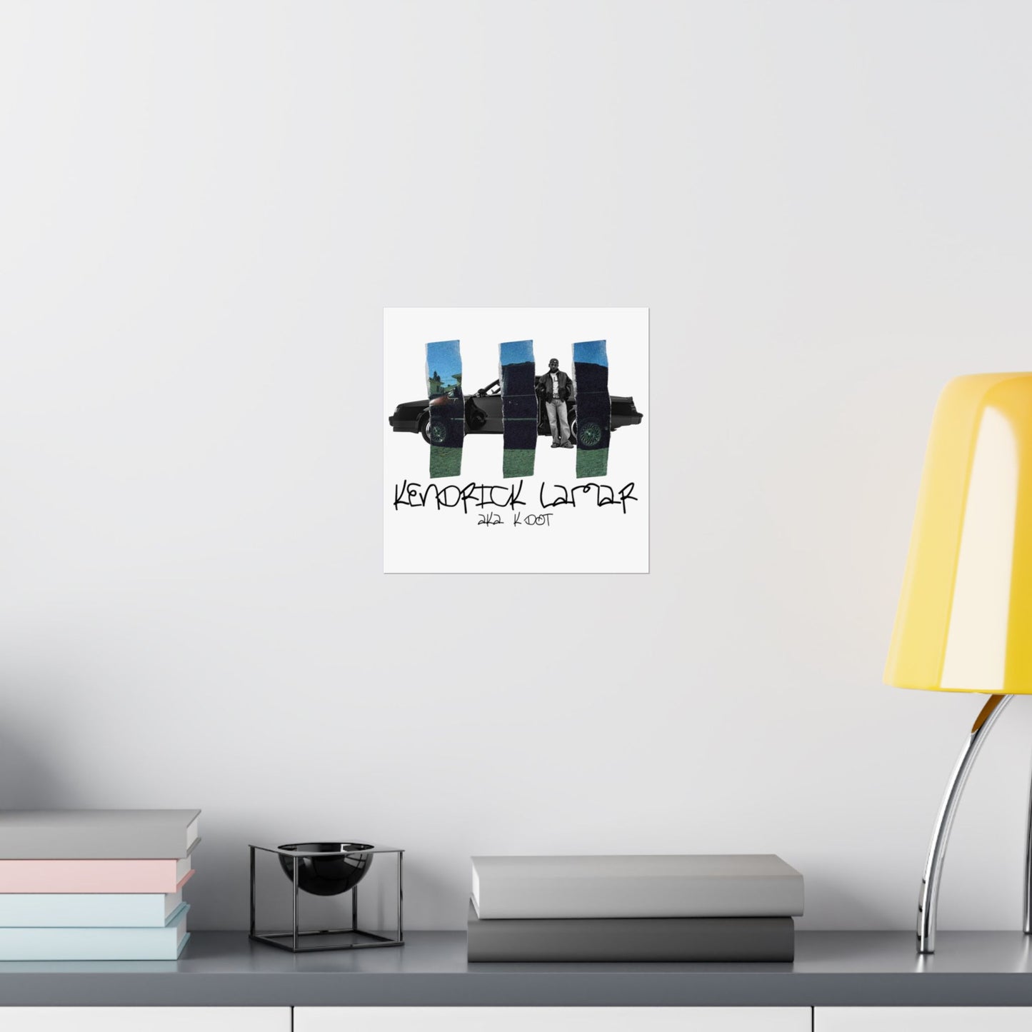 Kendrick Lamar GNX + Good Kid, m.A.A.d City Mashup Poster, Matte – Rap Wall Art, Hip-Hop Home Decor, Urban Music Print, Gift for Fan