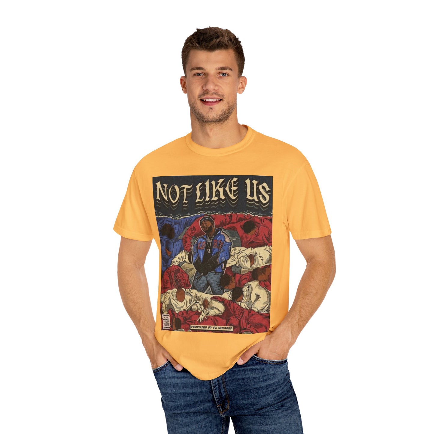 Kendrick Lamar "Not Like Us" Comic Cover - T-shirt