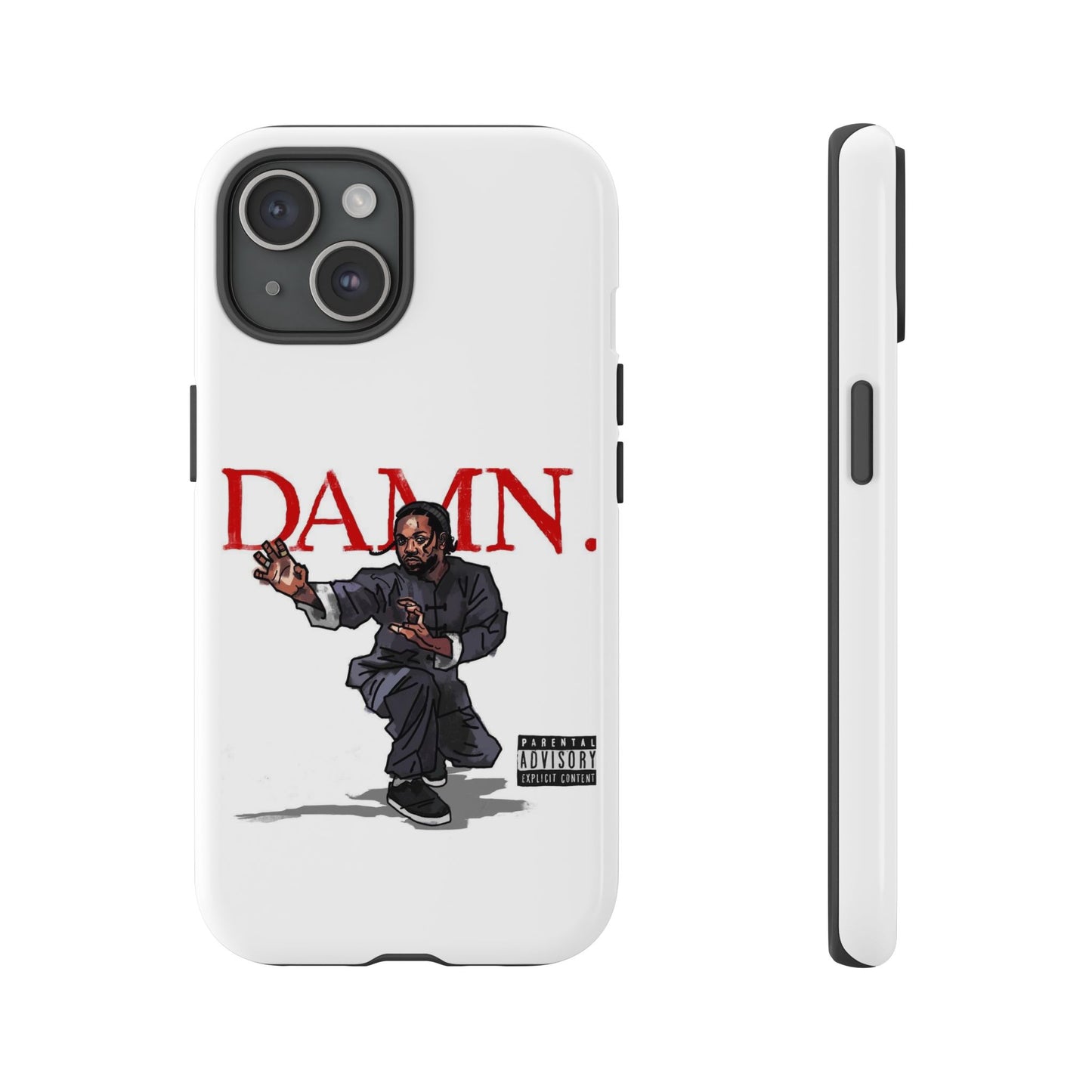 Kendrick Lamar “Kung Fu Kenny” DAMN Album Tough Phone Case – Shockproof Dual Layer Cover