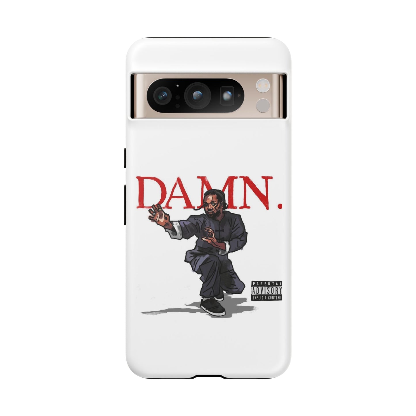 Kendrick Lamar “Kung Fu Kenny” DAMN Album Tough Phone Case – Shockproof Dual Layer Cover