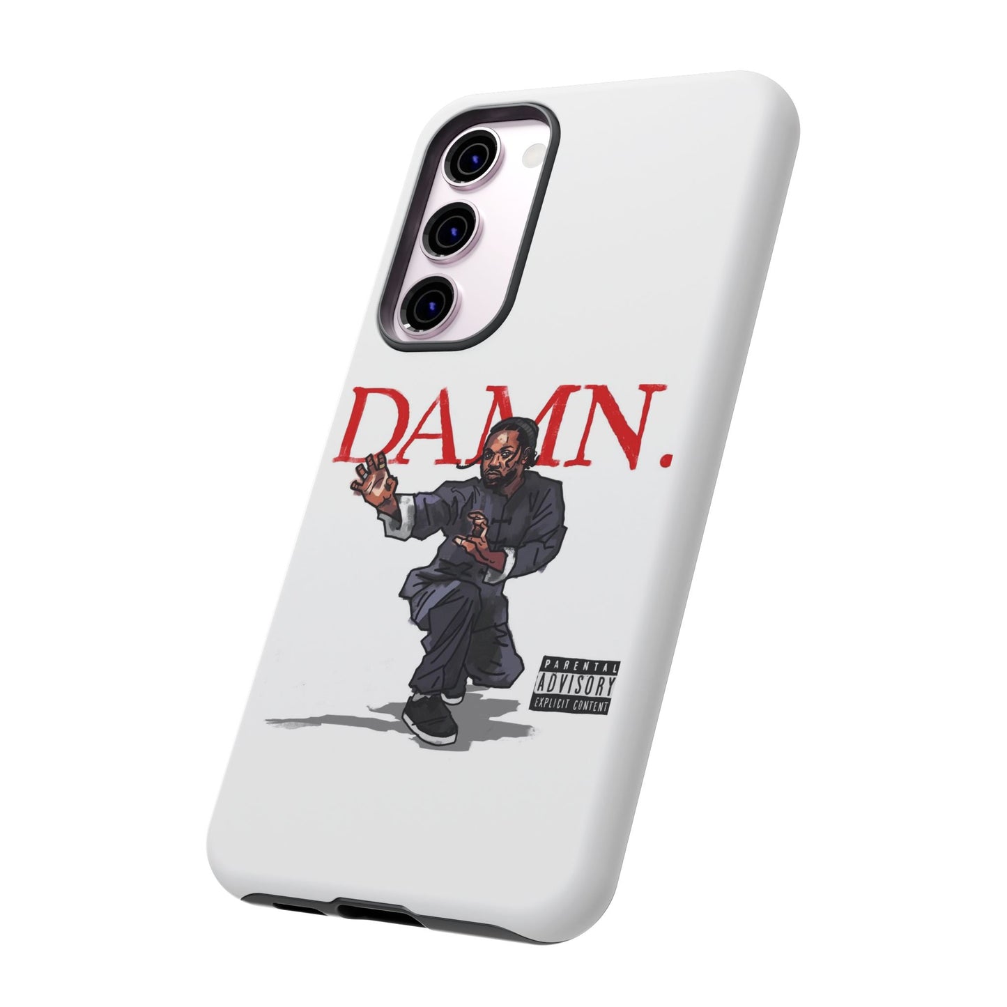 Kendrick Lamar “Kung Fu Kenny” DAMN Album Tough Phone Case – Shockproof Dual Layer Cover