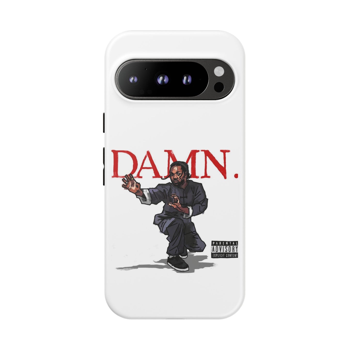 Kendrick Lamar “Kung Fu Kenny” DAMN Album Tough Phone Case – Shockproof Dual Layer Cover