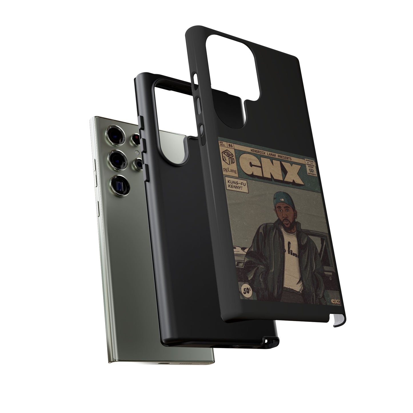 Kendrick Lamar "GNX" Comic Book Phone Case – Tough Shockproof Cover for iPhone, Samsung, & More