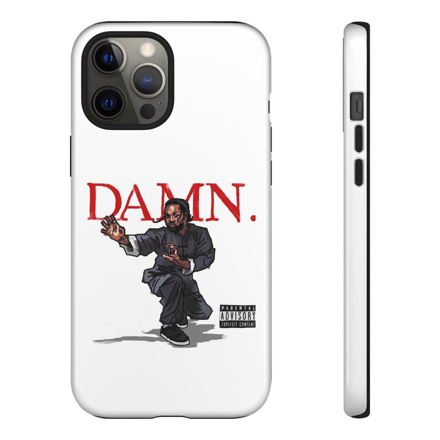Kendrick Lamar “Kung Fu Kenny” DAMN Album Tough Phone Case – Shockproof Dual Layer Cover