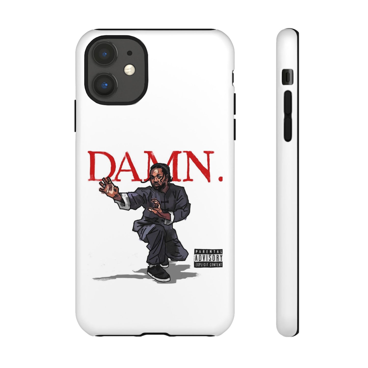 Kendrick Lamar “Kung Fu Kenny” DAMN Album Tough Phone Case – Shockproof Dual Layer Cover