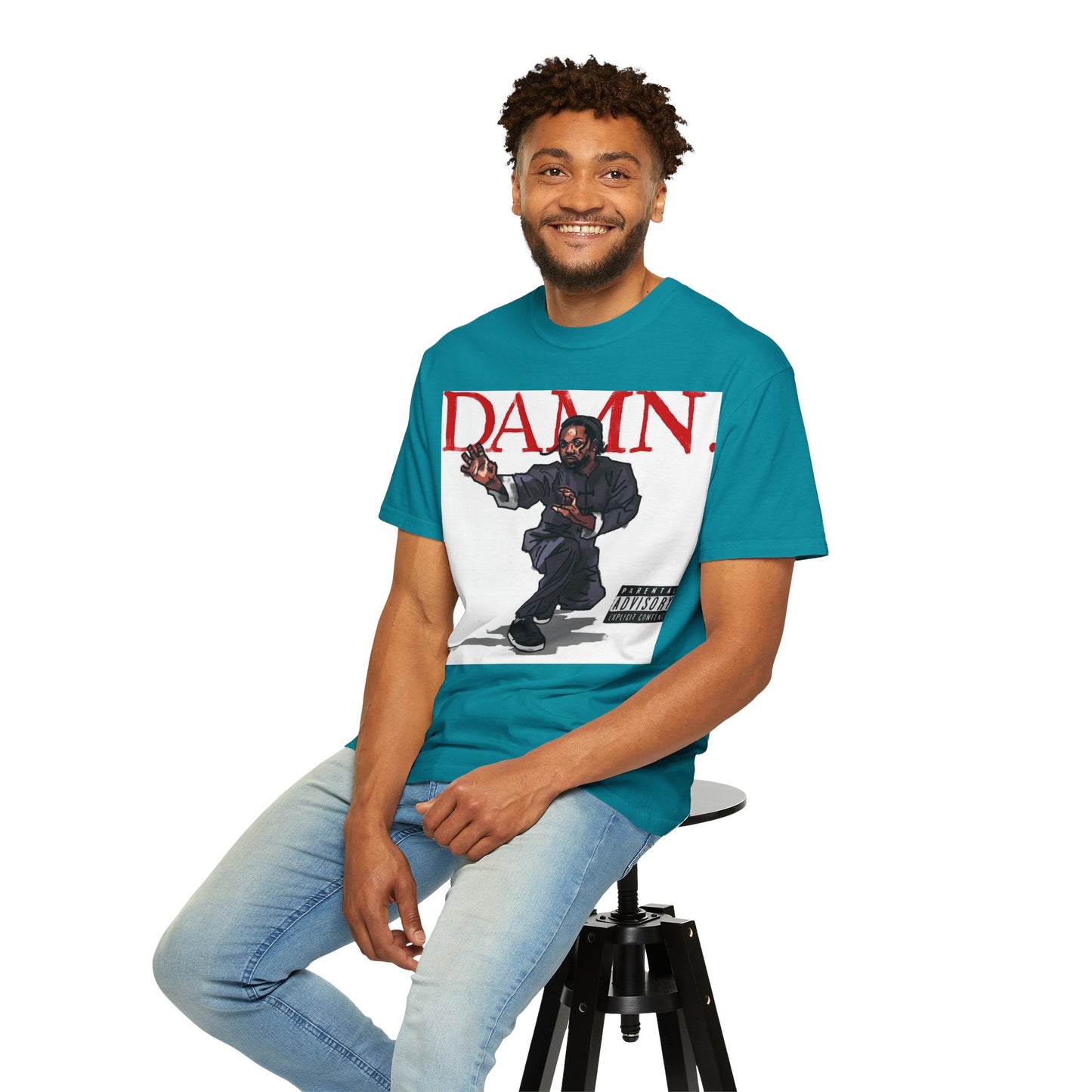 Kendrick Lamar "Kung Fu Kenny" "Damn" Album - T-shirt