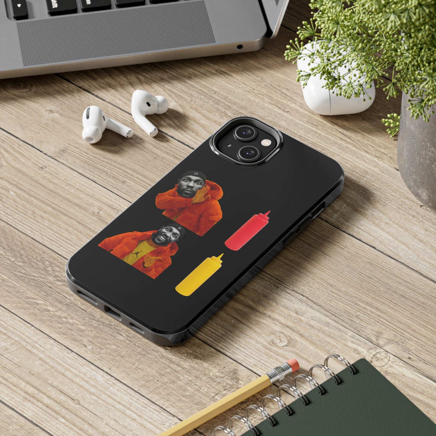Kendrick Lamar Mustard Drake Meme - Phone Case
