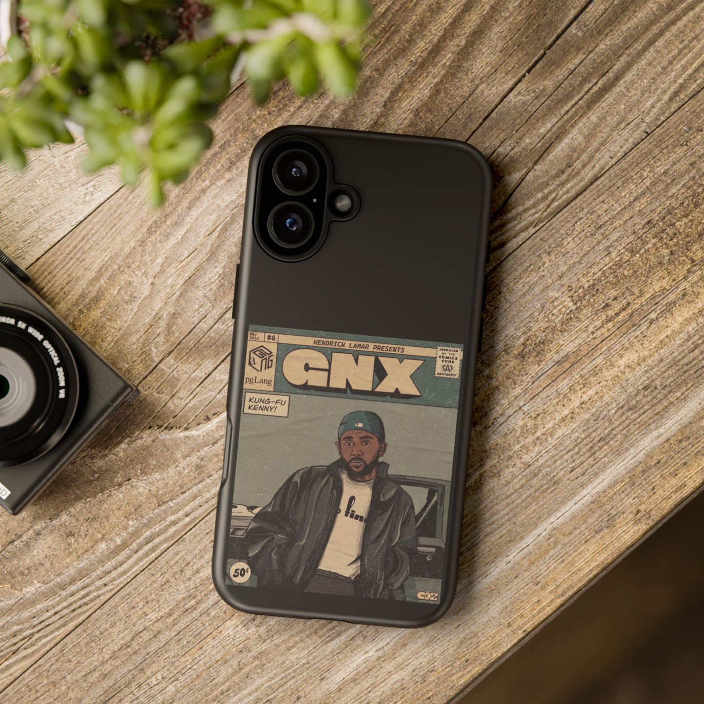 Kendrick Lamar "GNX" Comic Book Phone Case – Tough Shockproof Cover for iPhone, Samsung, & More