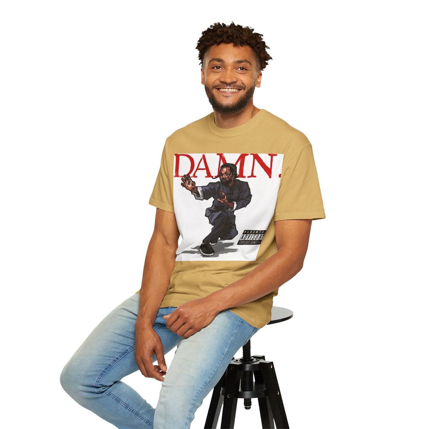 Kendrick Lamar "Kung Fu Kenny" "Damn" Album - T-shirt