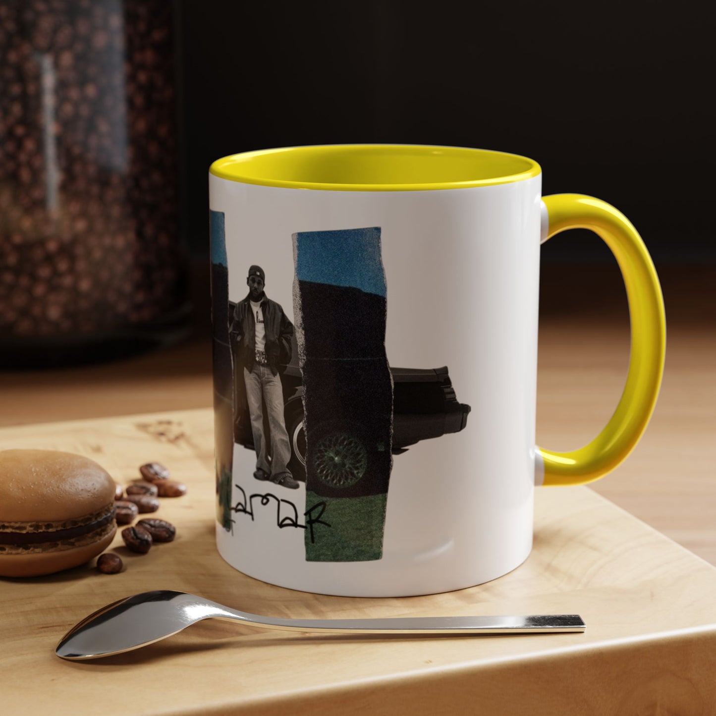 Kendrick Lamar GNX x Good Kid, M.A.A.D City Mashup Mug – Hip-Hop Fan Art Accent Coffee Cup