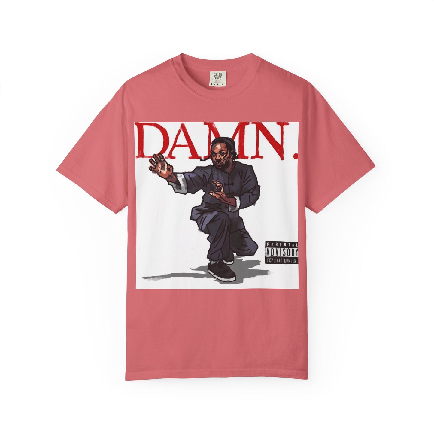 Kendrick Lamar "Kung Fu Kenny" "Damn" Album - T-shirt