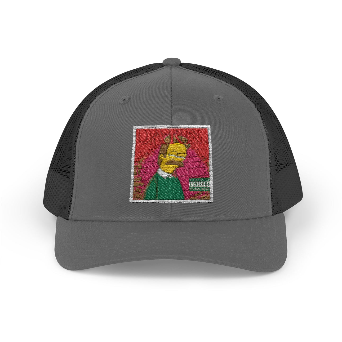 Kendrick Lamar X Simpsons 'Darn' Ned Flanders Mashup - Snapback Cap