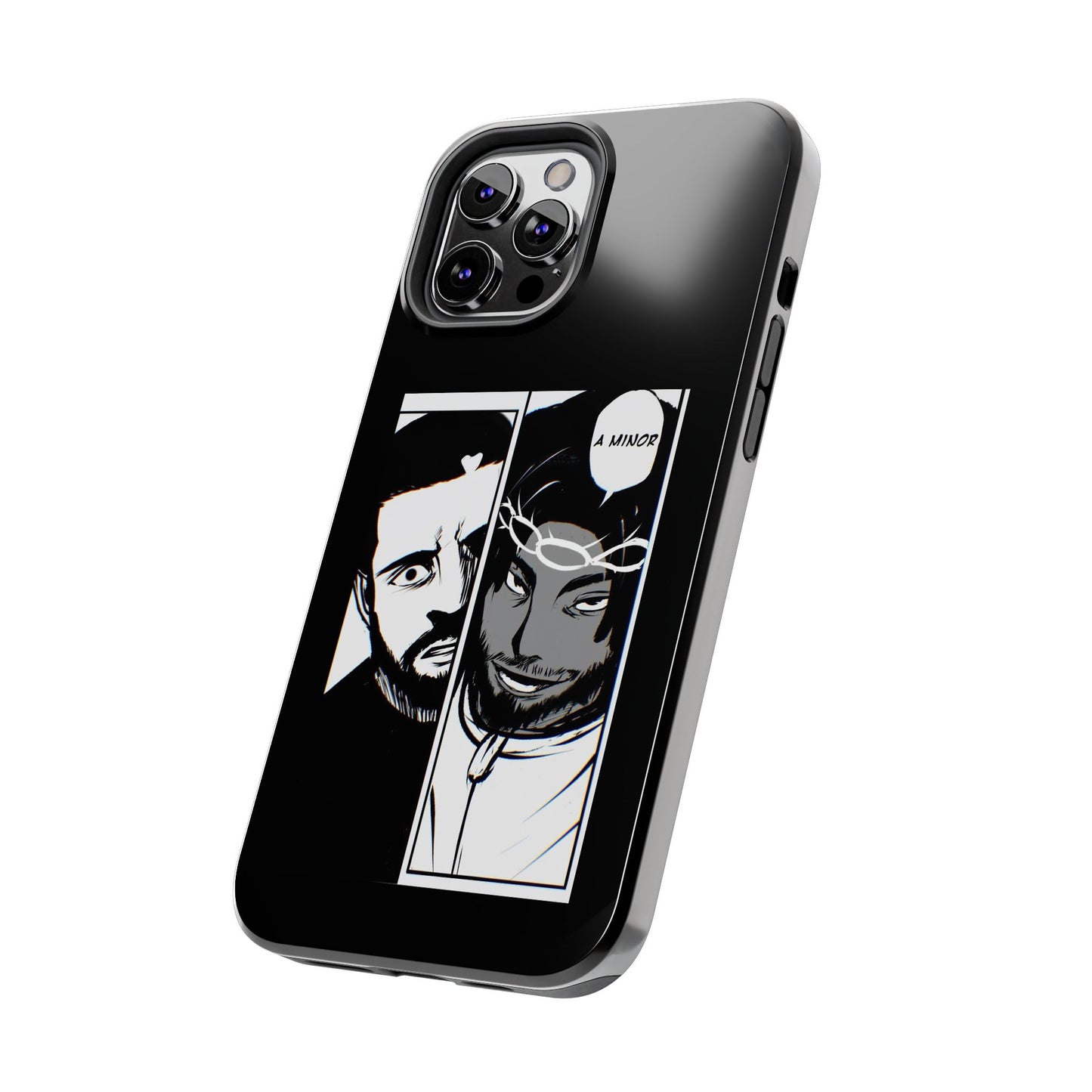 Kendrick Lamar Drake Anime Battle - Phone Case