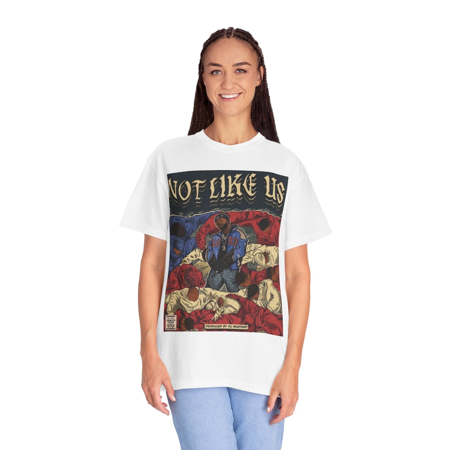 Kendrick Lamar "Not Like Us" Comic Cover - T-shirt