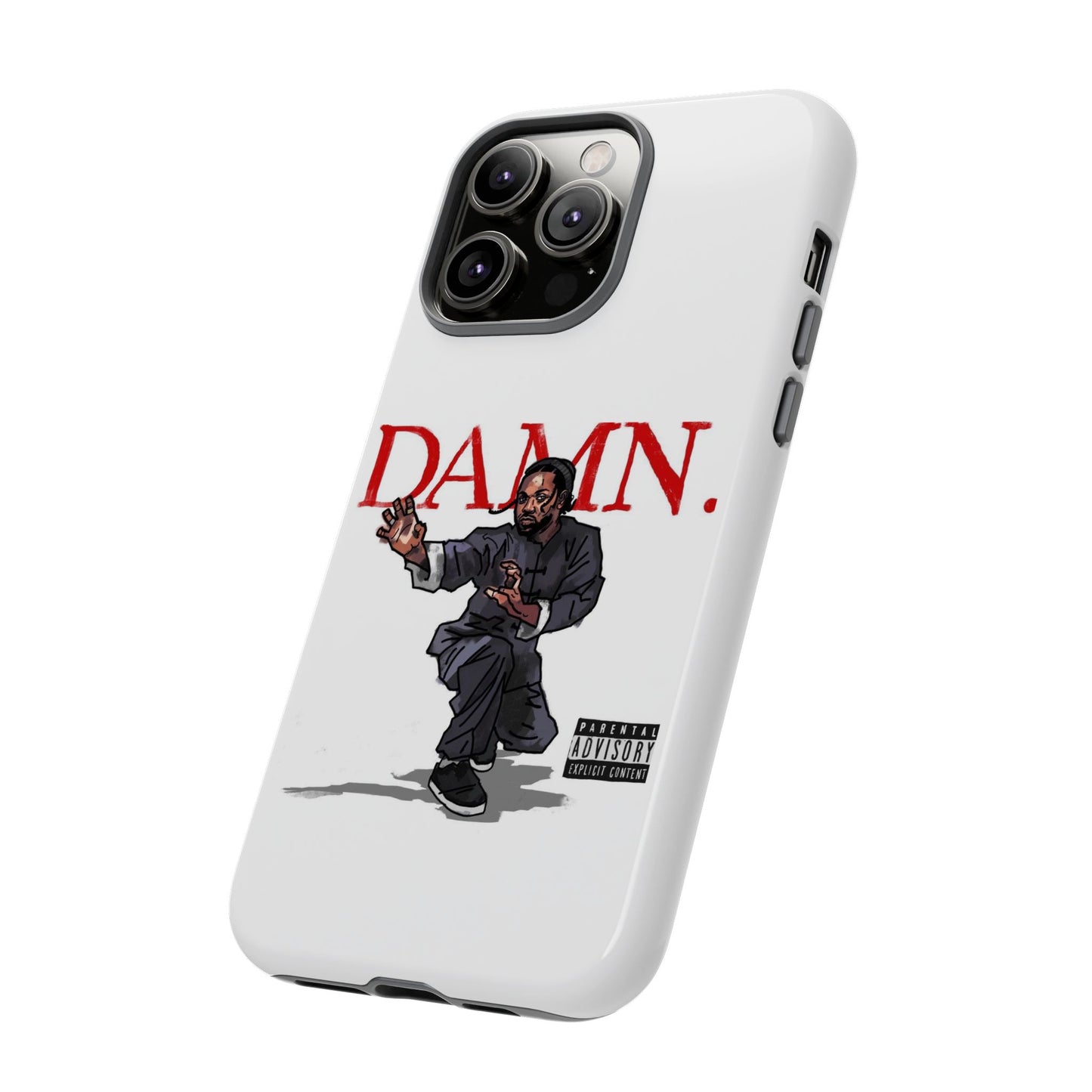 Kendrick Lamar “Kung Fu Kenny” DAMN Album Tough Phone Case – Shockproof Dual Layer Cover