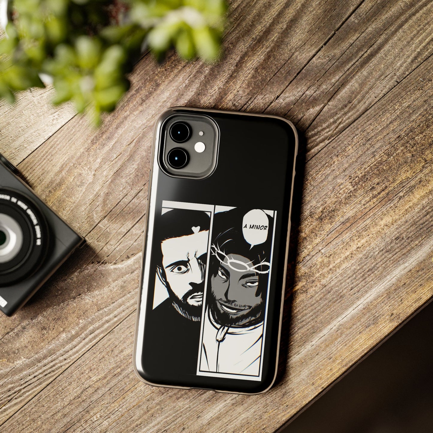 Kendrick Lamar Drake Anime Battle - Phone Case
