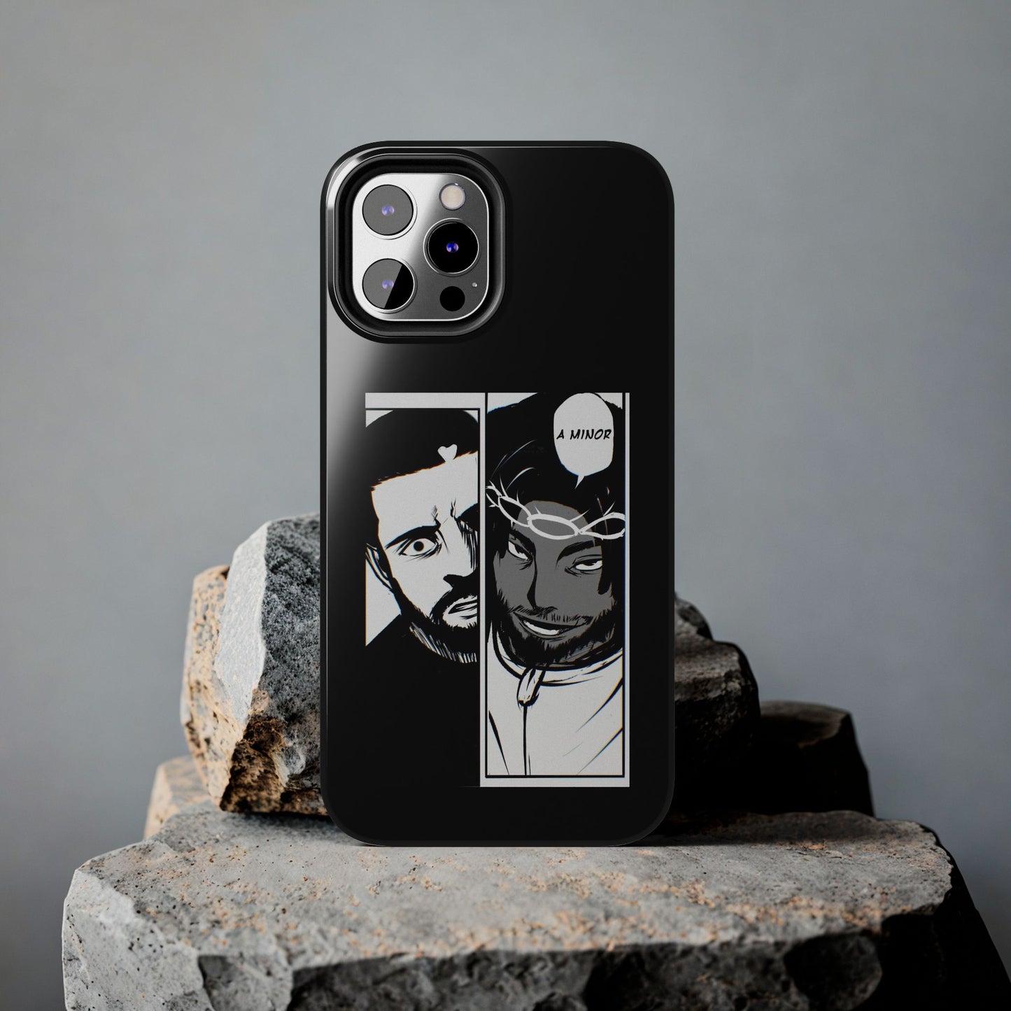 Kendrick Lamar Drake Anime Battle - Phone Case